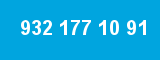 932 177 10 91 932 177 10 91